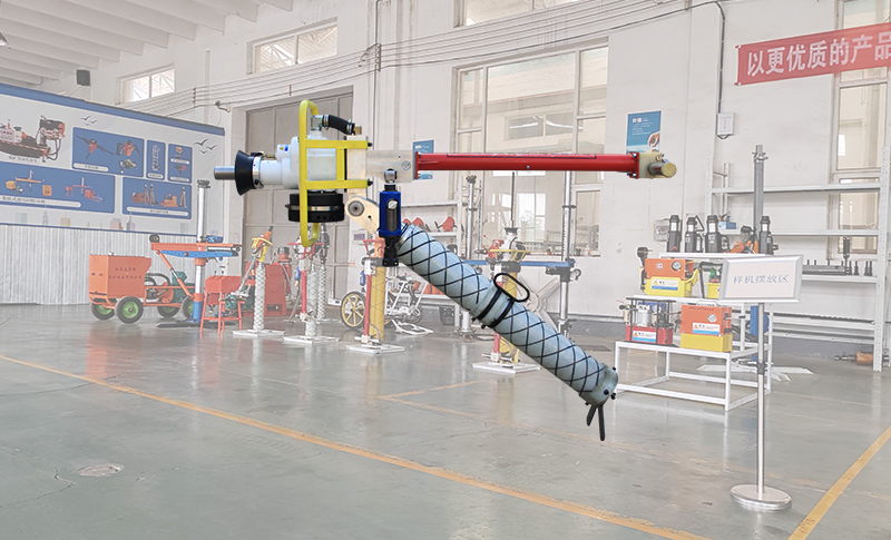 氣動支腿式幫錨桿鉆機